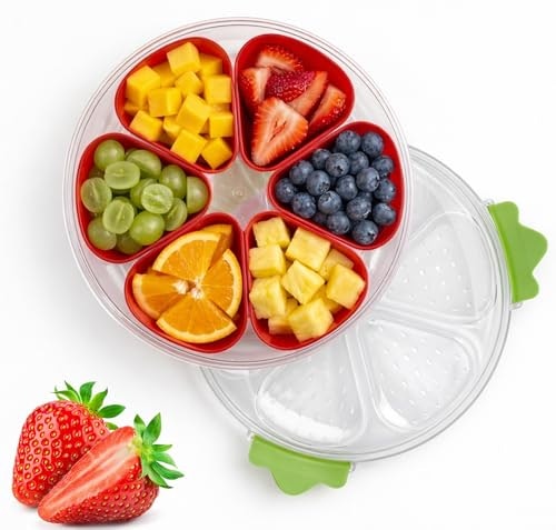 Divided Serving Tray with Lid: $14.44