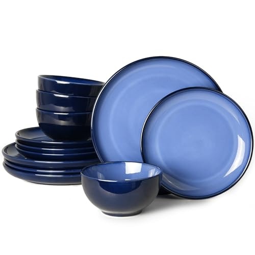 Pokini Stoneware Dinnerware Set 12-Piece: $57.99
