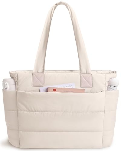 Puffer Quilted Tote Bag: $22.94 Puffer Quilted Tote Bag: $22.94