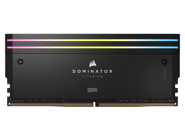 Corsair Dominator Titanium 64GB 2x32GB DDR5 6000 Desktop Memory: $1,299.99 Corsair Dominator Titanium 64GB 2x32GB DDR5 6000 Desktop Memory: $1,299.99