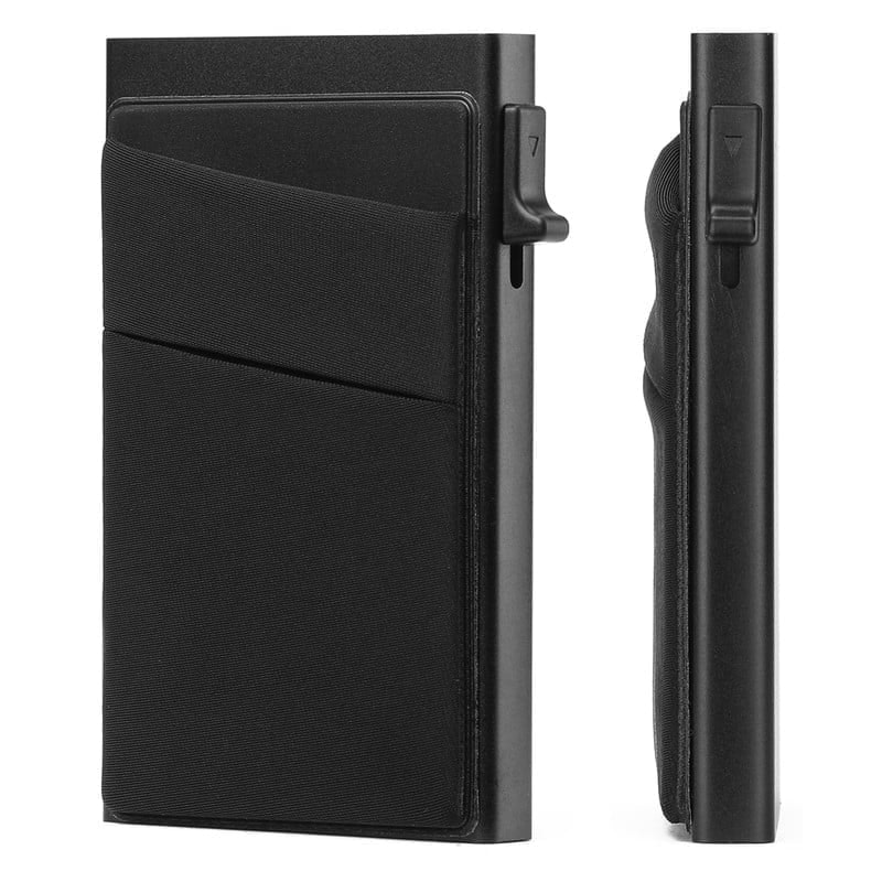 Falan Mule Slim RFID Blocking Aluminum Pop-Up Wallet: $11.48