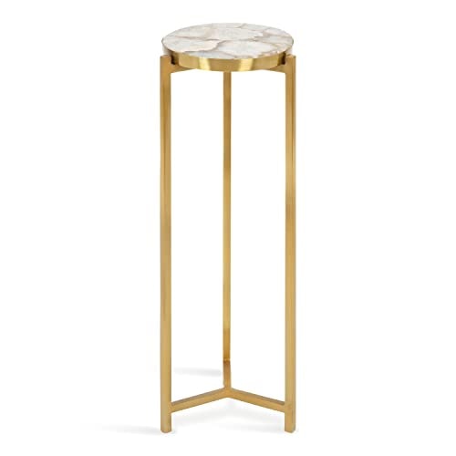 Kate and Laurel Aguilar Quartz Drink Table: $96.98