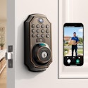 5-in-1 WiFi Video Smart Lock for $70 + free shipping