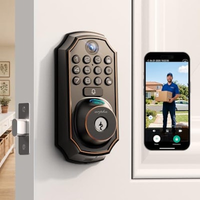 5-in-1 WiFi Video Smart Lock for $70 + free shipping