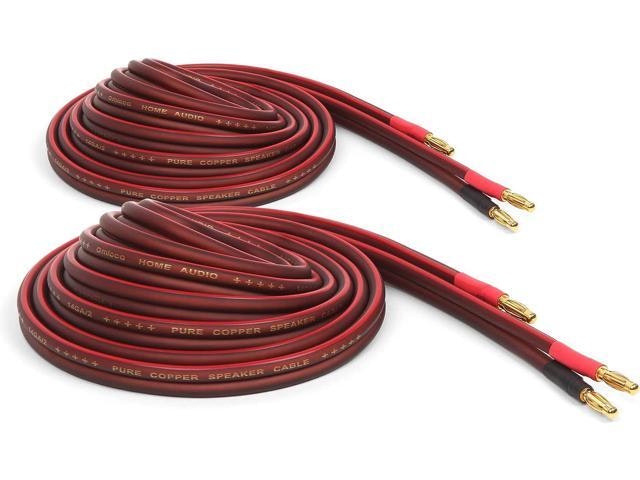 Micca 14-Gauge Speaker Wire with Banana Plugs 2-Pack: $93.48 Micca 14-Gauge Speaker Wire with Banana Plugs 2-Pack: $93.48