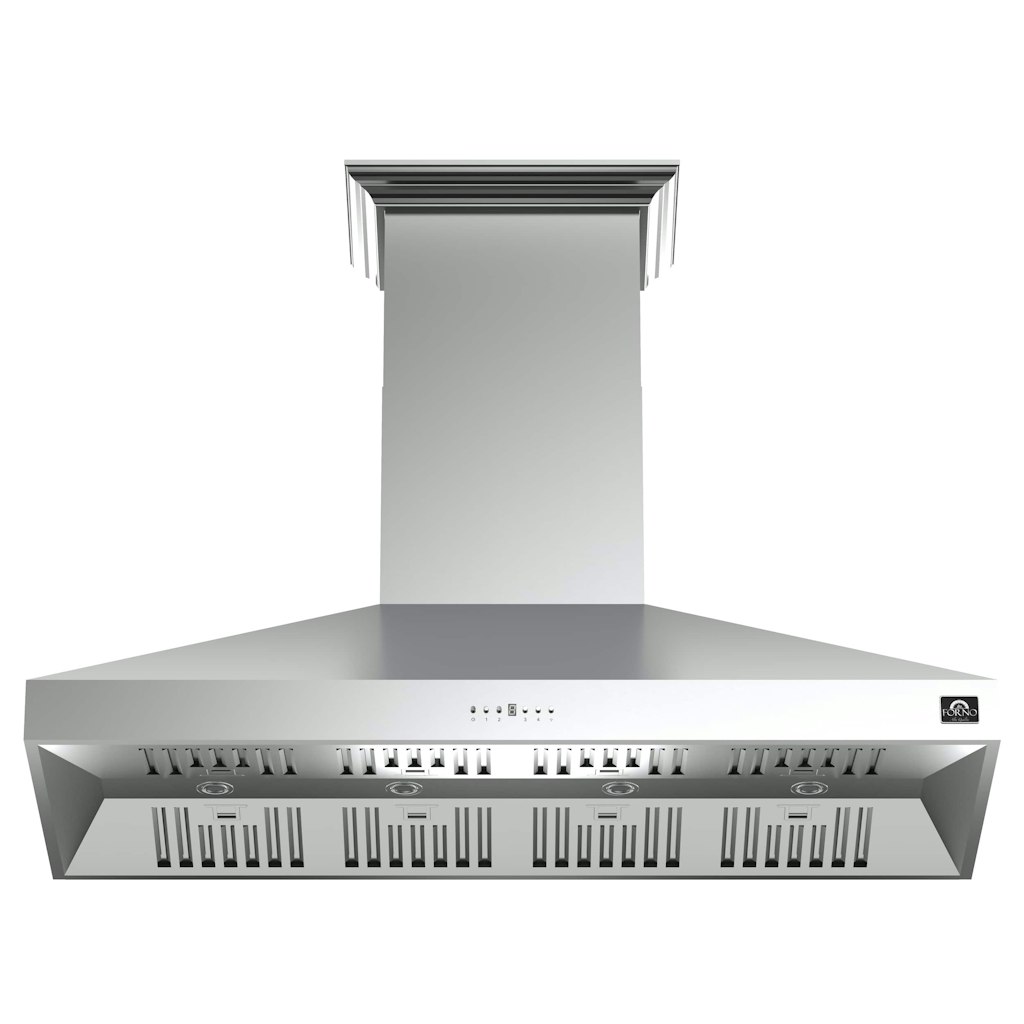 Forno 60-inch Externally Vented Wall Range Hood: $1,799.99 Forno 60-inch Externally Vented Wall Range Hood: $1,799.99