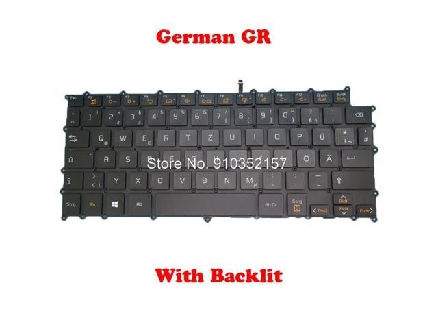 LG 13Z980 Backlit German Keyboard: $112.50