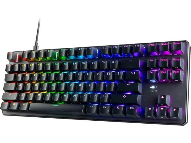 Tecware Phantom+ 87-Key RGB Mechanical Gaming Keyboard: $116.98