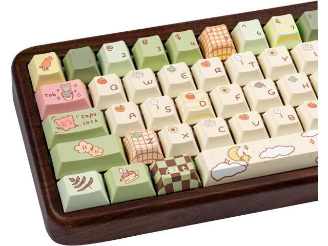 150-Key Cute Bear PBT Keycap Set: $70.18