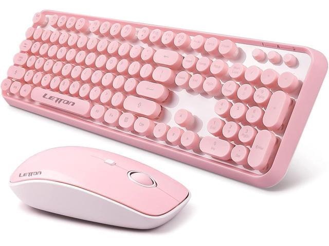 Letton Wireless Retro Typewriter Keyboard and Mouse Combo: $72.89 Letton Wireless Retro Typewriter Keyboard and Mouse Combo: $72.89