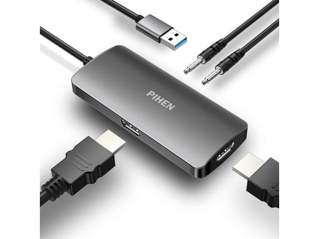 Pihen 4K 60FPS HDMI to USB 3.0 Video Capture Card: $42.99
