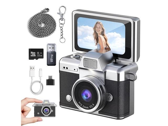 Mini Keychain Digital Camera with 32GB SD Card: $38.99