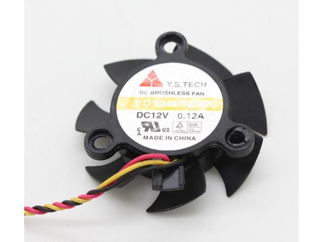 Y. S Tech MW-410M12S 40mm Graphics Card Cooling Fan: $15.83 Y. S Tech MW-410M12S 40mm Graphics Card Cooling Fan: $15.83