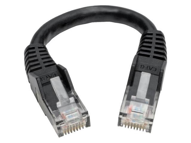 Tripp Lite Cat6 6-Inch Gigabit Snagless Ethernet Patch Cable: $7.88