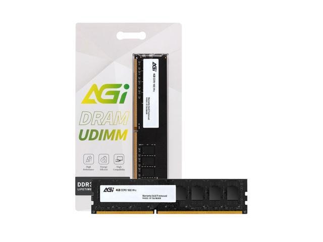 AGI UD128 4GB DDR3 1600MHz UDIMM Desktop Memory Module: $40 AGI UD128 4GB DDR3 1600MHz UDIMM Desktop Memory Module: $40