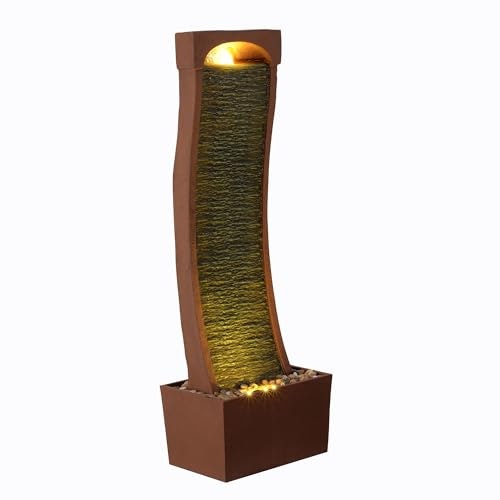 Teamson Home 38.5-inch Indoor/Outdoor LED Waterfall Fountain: $130.99 Teamson Home 38.5-inch Indoor/Outdoor LED Waterfall Fountain: $130.99