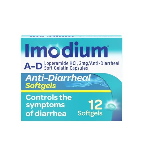 Imodium A-D Loperamide HCl Anti-Diarrheal Softgels 12-Count: $6.14