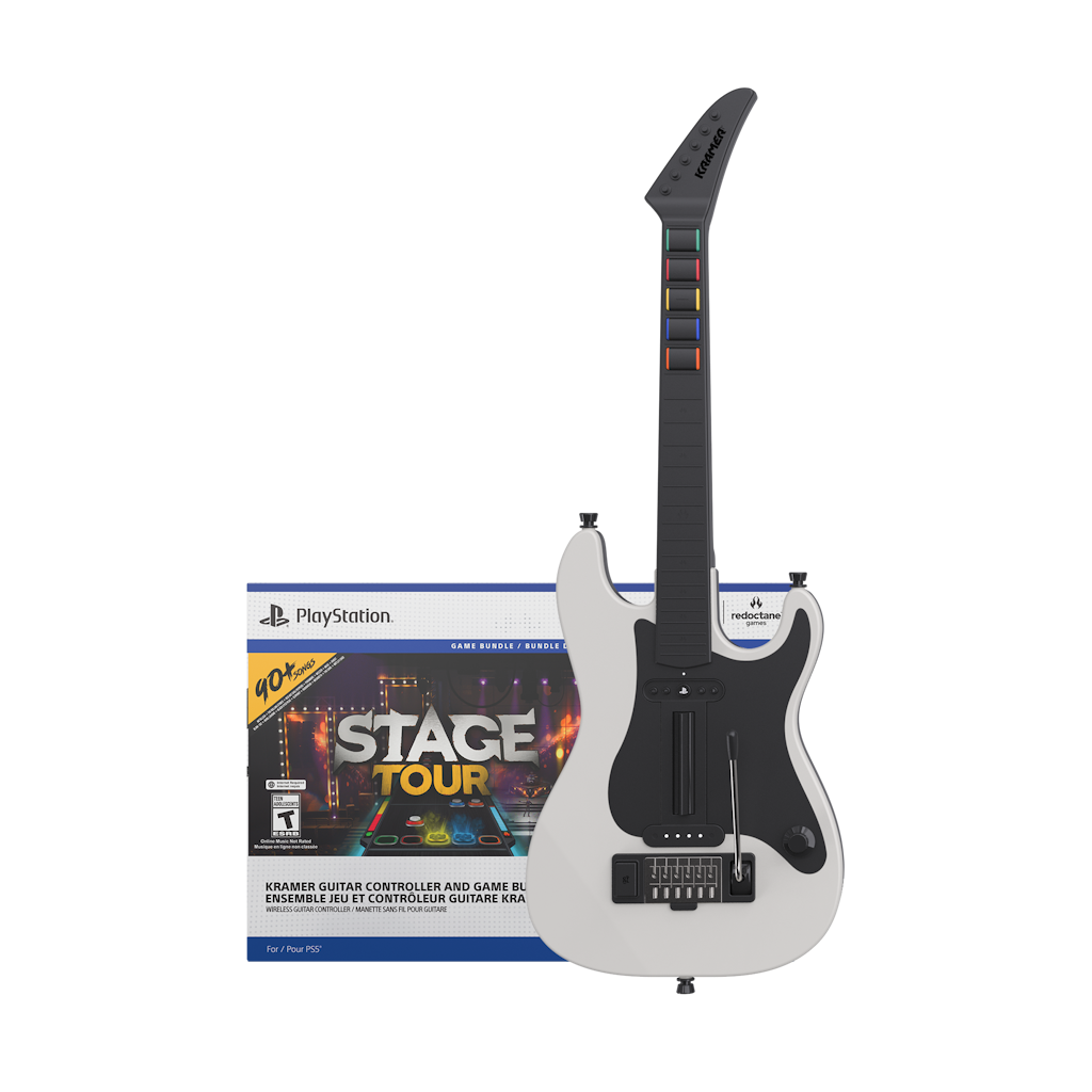 Stage Tour Game and Kramer Wireless Guitar Controller Bundle for PlayStation 5: $129.99