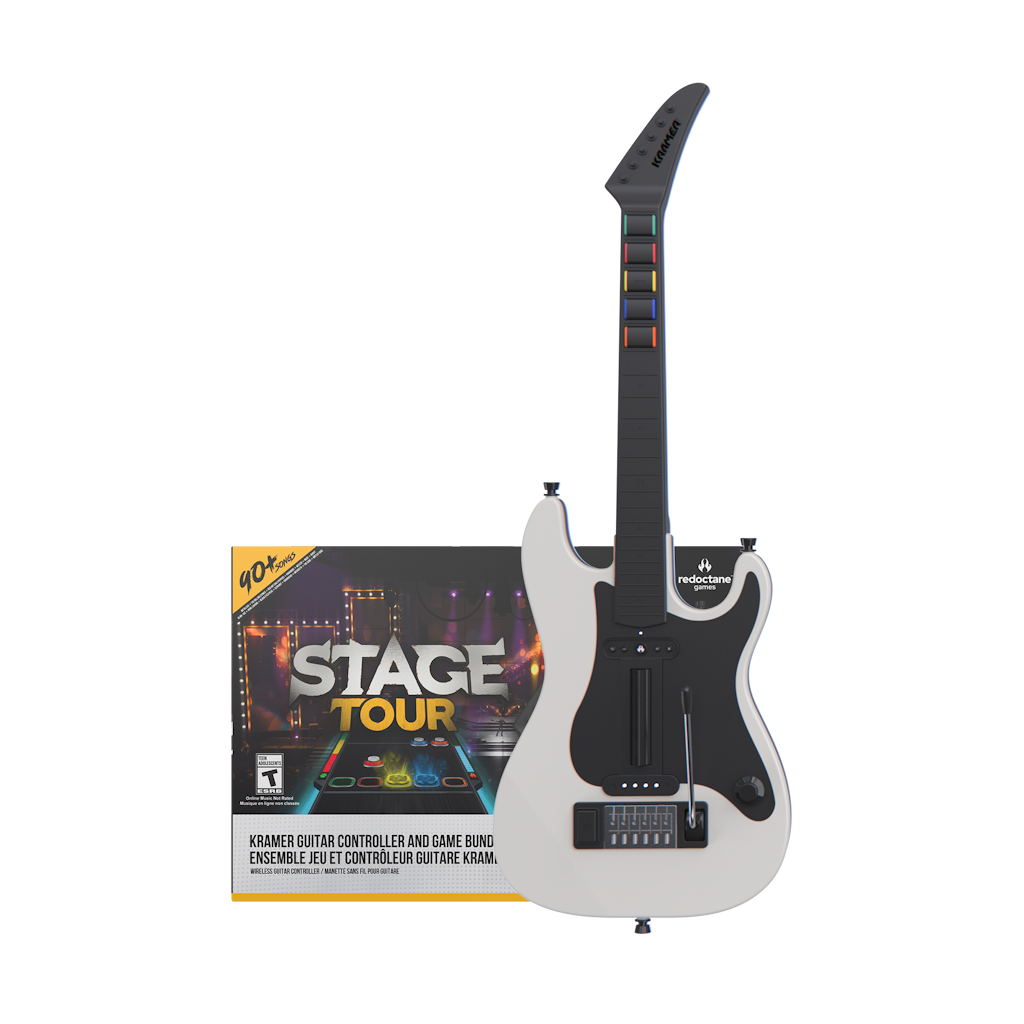 Stage Tour Game and Kramer Wireless Guitar Controller Bundle: $129.99