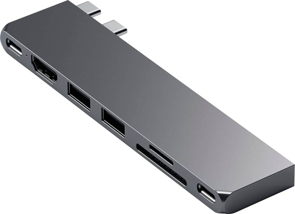 Satechi Pro Slim 7-in-1 USB-C Hub: $79.99 Satechi Pro Slim 7-in-1 USB-C Hub: $79.99