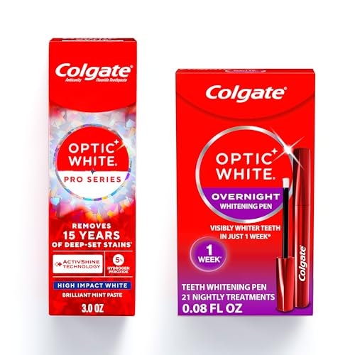 Colgate Optic White Overnight Whitening Kit: $19.59