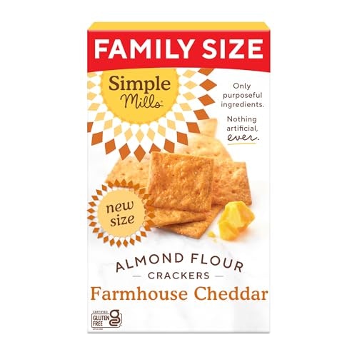 Simple Mills Farmhouse Cheddar Almond Flour Crackers 7oz: $5.33 Simple Mills Farmhouse Cheddar Almond Flour Crackers 7oz: $5.33
