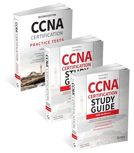 CCNA Certification Study Guide and Practice Tests Kit (200-301): $34.99 CCNA Certification Study Guide and Practice Tests Kit (200-301): $34.99