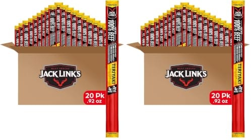 Jack Link's Teriyaki Beef Jerky Sticks 40-Pack: $43.76