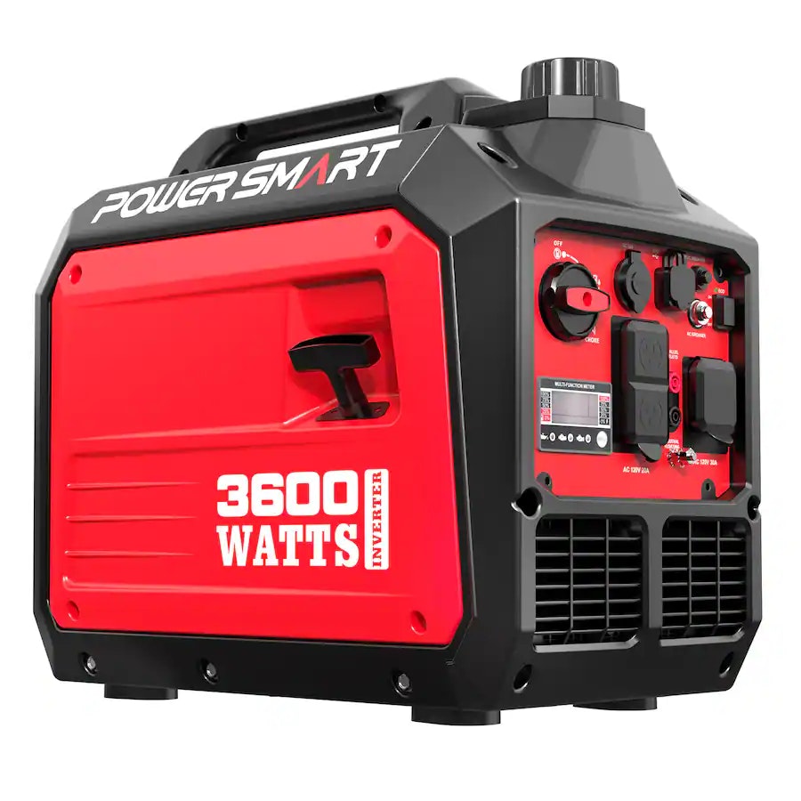 Powersmart 3600-Watt Portable Inverter Generator: $365