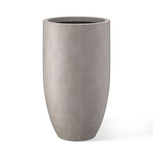Kante 24-Inch Round Tapered Weathered Concrete Planter: $74.38 Kante 24-Inch Round Tapered Weathered Concrete Planter: $74.38