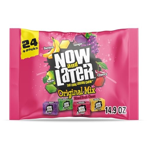 Now and Later Original Mix Chewy Fruit Candy 24-Pack: $6.35