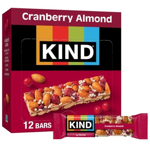 Kind Cranberry Almond Healthy Snack Bars 12-Count: $11.33 Kind Cranberry Almond Healthy Snack Bars 12-Count: $11.33