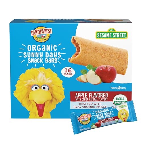 Earth's Best Sesame Street Organic Apple Snack Bars 16-Pack: $7.49 Earth's Best Sesame Street Organic Apple Snack Bars 16-Pack: $7.49
