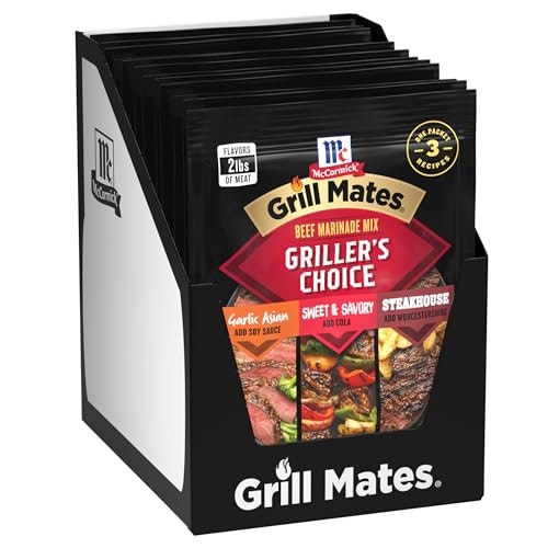 McCormick Grill Mates Griller's Choice Beef Marinade Mix 12-Pack: $15.68