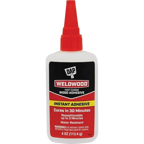 DAP Weldwood Instant Adhesive 4-oz. Bottle: $11.89
