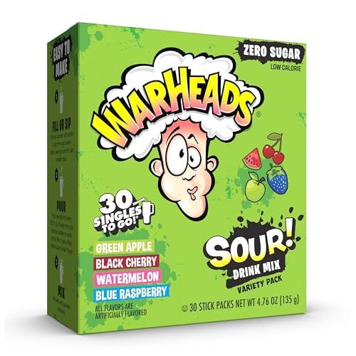 Warheads Sour Drink Mix 30-Pack: $5.43 Warheads Sour Drink Mix 30-Pack: $5.43