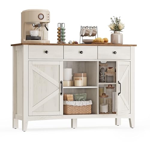 Vasagle Buffet Cabinet with 3 Drawers and Adjustable Shelf: $129.99 Vasagle Buffet Cabinet with 3 Drawers and Adjustable Shelf: $129.99