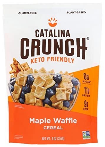 Catalina Crunch Maple Waffle Keto Cereal 9-oz 6-Pack: $40.90 Catalina Crunch Maple Waffle Keto Cereal 9-oz 6-Pack: $40.90