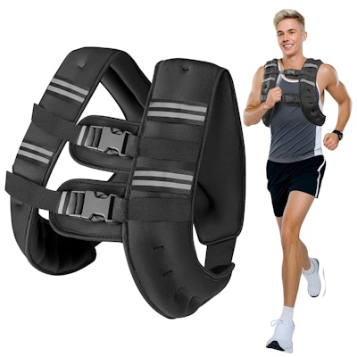 16-lb. Weighted Vest for $10 + free shipping w/ Prime