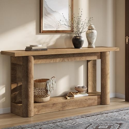 Tribesigns 63-Inch Farmhouse Console Table: $124.99 Tribesigns 63-Inch Farmhouse Console Table: $124.99