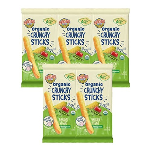 Earth's Best Organic Garden Veggie Teething Sticks 5-Pack: $6.28