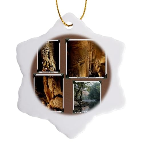 3dRose Snowflake Porcelain Ornament: $15.08 3dRose Snowflake Porcelain Ornament: $15.08