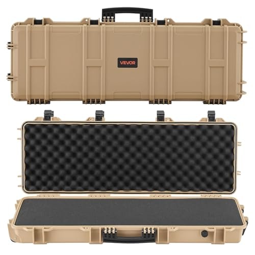 Vevor 40-inch Hard Rifle Case with Wheels: $79.11 Vevor 40-inch Hard Rifle Case with Wheels: $79.11