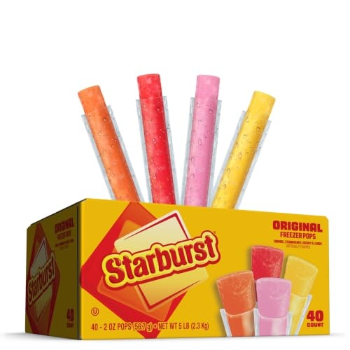 Starburst Freezer Bars Variety Pack 40-Count: $9.33 Starburst Freezer Bars Variety Pack 40-Count: $9.33