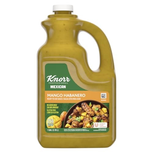 Knorr Professional Mexican Mango Habanero Sauce 1-Gallon Bottle: $38