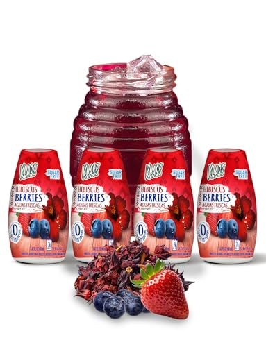 Klass Hibiscus Berries Sugar Free Water Enhancer 4-Pack: $10.63 Klass Hibiscus Berries Sugar Free Water Enhancer 4-Pack: $10.63