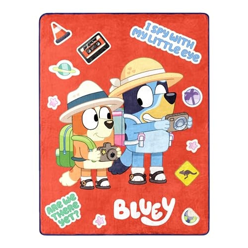 Northwest Bluey 46" x 60" Silk Touch Throw Blanket: $19.41
