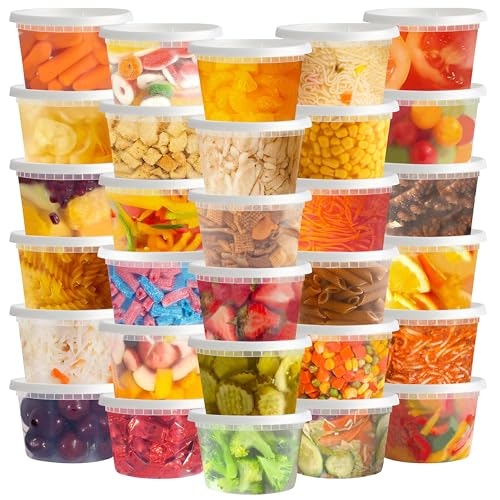 TashiBox 16-oz. Plastic Deli Containers with Lids 50-Pack: $13.40 TashiBox 16-oz. Plastic Deli Containers with Lids 50-Pack: $13.40