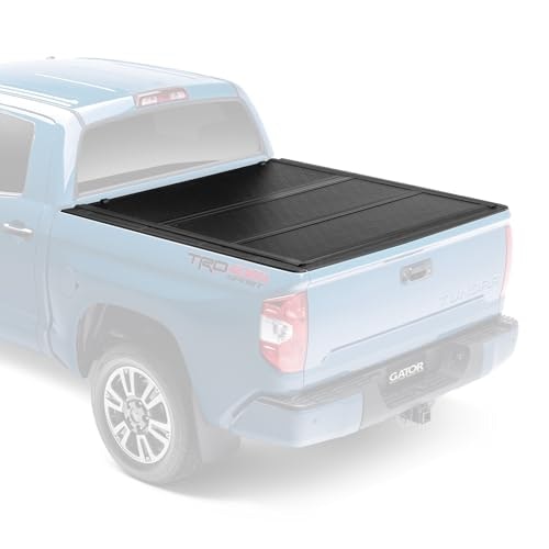 Gator EFX Hard Tri-Fold Truck Bed Tonneau Cover for 2007-2021 Toyota Tundra 6' 7" Bed: $559