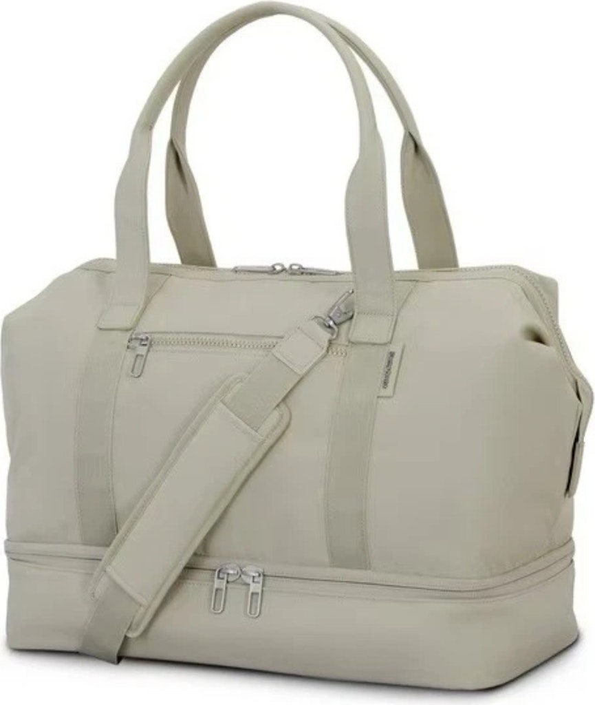 Samsonite 19" Drop-Bottom Weekender Duffel: $29 Samsonite 19" Drop-Bottom Weekender Duffel: $29